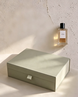 Boîte cadeau rigide de luxe bordeaux avec feuille d'or, doublure florale en velours noir, boîtes pliantes pour emballage de bijoux
