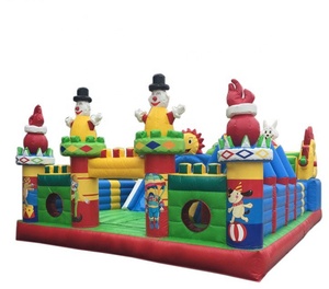 Gran patio al aire libre <span class=keywords><strong>castillo</strong></span> inflable niños Ciudad de la diversión para <span class=keywords><strong>el</strong></span> parque temático - Product Image 3