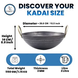 Olla de hierro con la primera tecnología de borde liso del mundo, hecha de hierro puro de grado alimenticio para una cocina saludable y uso diario. - Product Image 3