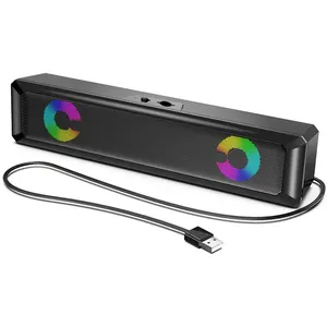 Bluetooth soundbar usb מוסיקה נגן קול מערכת hifi קול בר אלחוטי רמקול למסיבה