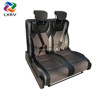 Canapé-lit double pliable LXRV personnalisé, sièges de luxe pour camping-car, MPV, Sprinter, sièges de voiture inclinables réglables, NAPA, imperméables