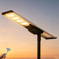 Lampe solaire haute puissance tout-en-un, lampadaire solaire, batterie lithium grande capacité pour projet gouvernemental
