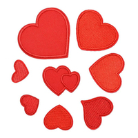 Sensibilisation à l'autisme fer sur patchs rose cadeau patchs broderie coudre décoratif amour patchs ruban rose Applique
