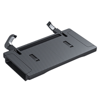 Plateau de repas en carton ABS pour voiture, organisateur de vide de place amovible, bureau pour volant, table de repas pour Tesla