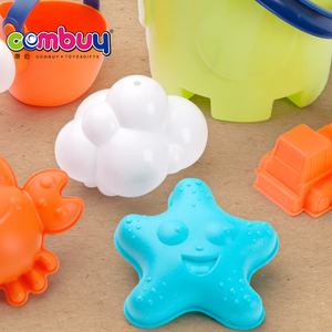 Jouets <span class=keywords><strong>de</strong></span> <span class=keywords><strong>plage</strong></span> en <span class=keywords><strong>silicone</strong></span> pour enfants, <span class=keywords><strong>seau</strong></span>, 10 pièces, jeu, plein air, été - Product Image 3