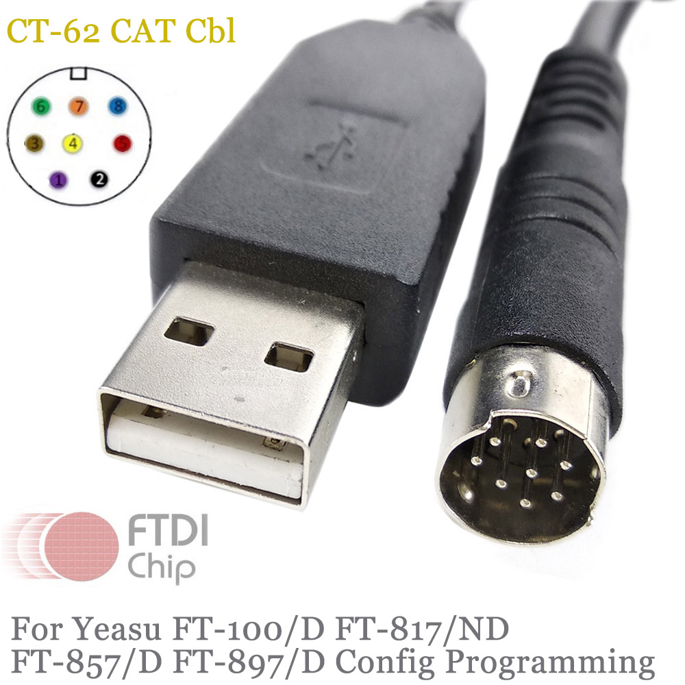Black FTDI Chip CT-62 Equivalent Cable