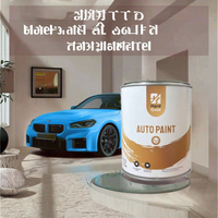 Revêtement époxy liquide automobile transparent à haute dureté, écologique, pour la peinture de meubles, la réparation de carrosserie automobile, application par pulvérisation