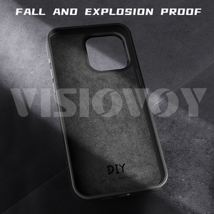 Funda para teléfono móvil inteligente DIY NFC de cuatro colores con pantalla de tinta electrónica Diseño de lujo a prueba de golpes para modelos 13 Pro Funda personalizable - Product Image 4