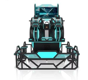 جهاز محاكاة سباق الواقع الافتراضي التجاري الشامل من شادو باور، آلة ترفيهية داخلية كبيرة بهيكل معدني للمنزل ومراكز التسوق - Product Image 1
