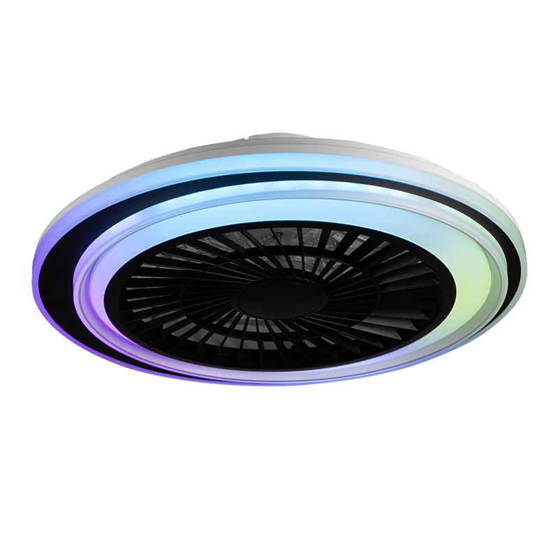 Surface Mounted Durable Remote Control Bedroom Dining Room Led Ceiling Light With Fan