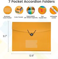 Organizadores de Documentos con Logotipo Personalizado, Carpeta Portafolio, Carpeta Expandible para Clasificar Documentos y Papeles, Carpeta Porta Recibos