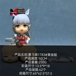 ฟิกเกอร์ดิ<span class=keywords><strong>น</strong></span>ปั้นเวอร์ชั่<span class=keywords><strong>น</strong></span> Q ยามาดะ อั<span class=keywords><strong>น</strong></span><span class=keywords><strong>น</strong></span>า คุโรซากิ ชิซึคุ โกลด์ชิพ อุมะ มุสึเม็ด มิยาโซโนะ คาโอริ รाइซ์ ชาวเวอร์ ตุ๊กตาขยับได้ - Product Image 1