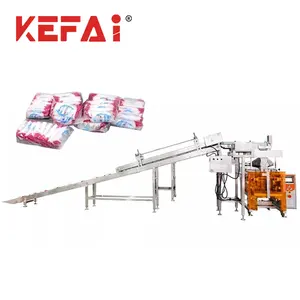 KEFAI Fully Automatic Bag In Bag Baling And Bagging Machine Secondary Packaging Machine Packaging Solution