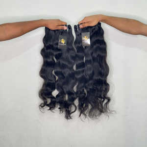 Cheveux bruts alignés sur les cuticules du temple indien, vendeurs de cheveux humains bouclés de vison brésiliens, vente en gros de paquets de cheveux brésiliens - Product Image 1