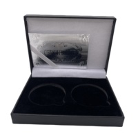 Vente en gros de 5 pièces de boîtes de présentation de pièces de monnaie de collection de souvenirs de 40 mm