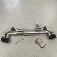Système d'échappement Catback pour pièces automobiles, avec embouts d'échappement quadruples, tuyau d'échappement, soupape électronique et silencieux pour BMW X5 G05 50E 4.4T