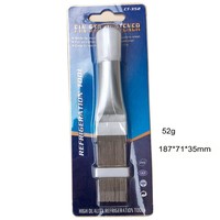 Universel Voiture Radiateur Condensateur Fin Peigne Climatiseur Nettoyage Propre Bobine Redresseur Main Outil De Nettoyage Auto Refroidissement