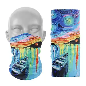 कारखाने प्रत्यक्ष आपूर्ति केचेश त्वचा के अनुकूल पॉलिएस्टर गर्दन गाटर बन्ना खेल लोचदार निर्बाध ट्यूब बन्ना सनस्क्रीन घूंघट - Product Image 1