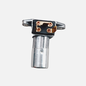 Interrupteur de variateur de lumière pour voiture Hanwen DS-6 8A 1 canal, commande manuelle des phares pour feux de croisement et feux de route, argent mat - Product Image 1
