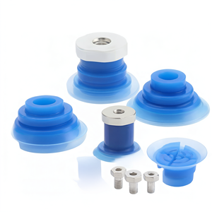 Ventosa plana de vacío BULB-VAC SFA de silicona para brazo robótico industrial, ideal para manipulación de bolsas de embalaje - Product Image 2