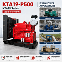 SCDC Cums Cum 500PS 373kW 1800U/min KTA19-P500 Industrielle Wasserpumpe Dieselmotor für Schwere Baumaschinen