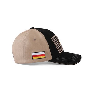 Casquette personnalisée brodée avec patch léopard, en sergé vintage, réglable, unisexe, pour le sport et l'extérieur, vente en gros OEM - Product Image 4