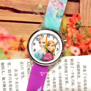 Montres pour enfants mignonnes en gros - Montres à quartz imprimées de dessins animés qui brillent dans le noir avec des lumières clignotantes pour filles - Product Image 3