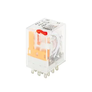 HH53P/MY3 11Pin 220V AC Bobina de Uso Geral Relé com Indicador LED e Teste Botão