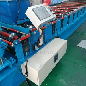 전문 맞춤형 TR4 단일 블루 컬러 레이어 IBR 지붕판 제조 기계 이중 레이어 지붕판 기계 - Product Image 5