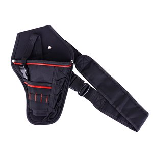 Funda para taladro de impacto, soporte para taladro, bolso de muñeca portátil, bolso de hombro con correa desmontable, cinturón, herramienta eléctrica - Product Image 1
