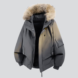 Chaqueta de Plumón de Alta Calidad para Invierno, Cortavientos, a Prueba de Frío, Gruesa y Esponjosa, con Chaqueta de Plumón Desmontable para Hombre - Product Image 1