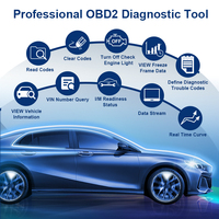 Interfaz de mano V311 Elm327 Pantalla a color OBD2 Escáner de vehículo ABS Analizador eléctrico/Lector de código Detector Automóvil