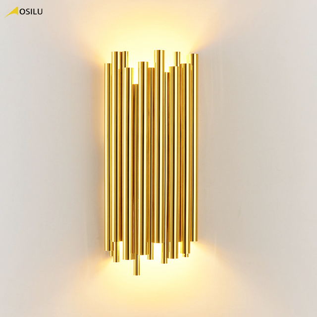 Modern Simple Creative Personality Art Living Room Corridor Hotel Wall Lighting