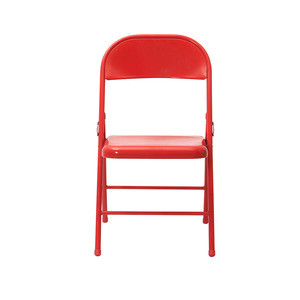 Sièges rembourrés en PU souple bon marché en gros métal <span class=keywords><strong>noir</strong></span> chaises pliantes en acier pour les événements - Product Image 5