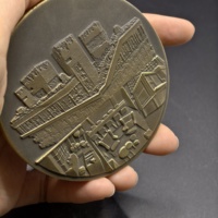 Pièce de monnaie commémorative personnalisée en alliage de zinc, finition vintage, pièce de collection pour événements de club, collectes de fonds caritatives, souvenirs de mariage