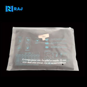 Bonne qualité Frost CPE EVA PE sac à fermeture éclair fermeture éclair en plastique sac transparent pour vêtements sous-vêtements chaussettes Jean T-shirt sweats à capuche emballage - Product Image 5