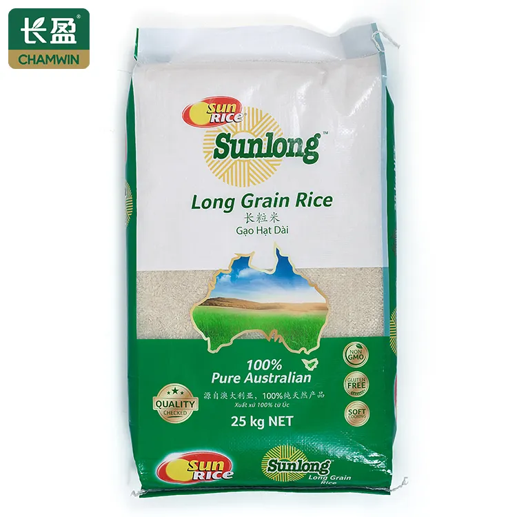 1Kg 5Kg 25Kg 50lb Túi Gạo Đóng Gói Theo Yêu Cầu Thiết Kế Bán Sỉ Philippine