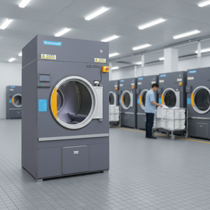 Sécheuse industrielle série GZZ/GDZ-G 100 kg, sécheuse à linge commerciale à haute vitesse et à économie d'énergie avec système de récupération de chaleur - Product Image 5