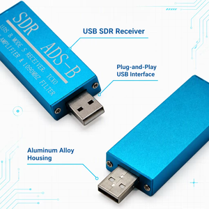 Receptor RTL <span class=keywords><strong>SDR</strong></span> ADS-B TCXO Estable de 0.1-1700MHz para Rastreo de Vuelos 1090MHz - Product Image 2
