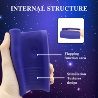 Masturbateur vibrant en silicone Odeco pour hommes – Jouet sexuel et machine de massage pénien