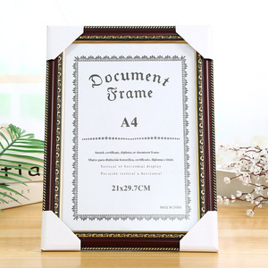 Hot Selling A4 Document Pictures Photo <strong>Frame</strong> University <strong>Graduation</strong> Award Degree Diploma Certificate <strong>Frame</strong> - Product Image 6