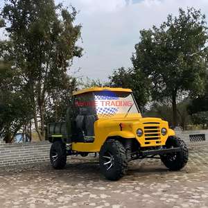 Vehículo Estilo Jeep con Plataforma de Carga Trasera |   Jeep Utilitario de Cuatro Ruedas con Caja de Carga - Product Image 4