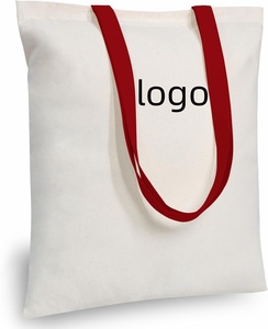 Bolsa de Mano Reciclada para Mujer, Impresión Personalizada con Logotipo de Mariposa, Bolsa de Compras Promocional de Lona de Algodón Personalizada con Logotipo - Product Image 2