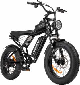 Vélo électrique tout-terrain LOOKROAD L20 MIN en stock dans l'UE |   Batterie amovible 48V 15.6Ah |   Vélo électrique hybride à pneus larges Shimano 7 vitesses - Product Image 4