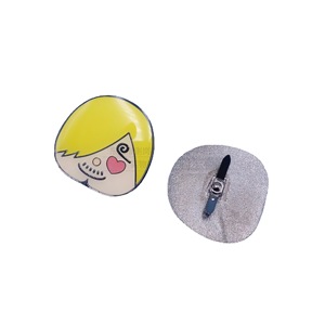 Custom Metal Bag <b>Label</b> Anime Character Cartoon 30mm Zinc Alloy For Bags - Product Image 5