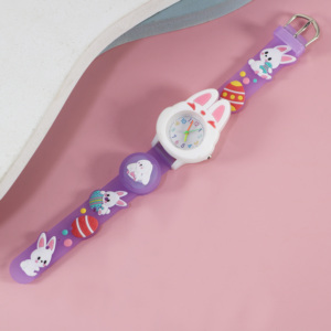 Aydınlık tavşan çocuklar Quartz saat-erkek kızlar için darbeye dayanıklı ve su geçirmez - Product Image 6