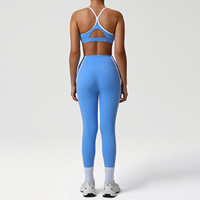 RUIQUWIN vente en gros vêtements de yoga pour femmes soutien-gorge push-up à haute élasticité leggings de sport pour levage des fesses ensemble de vêtements de sport