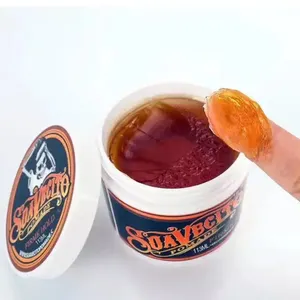 OEM Suavicto 113g water base hair wax hair pomade for men styling strong medium hold