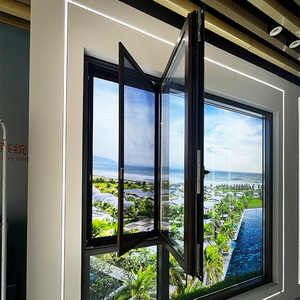 Fenêtre à battants en aluminium à double vitrage résistant au vent personnalisée pour la maison - Product Image 6