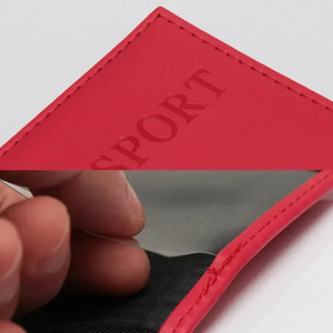 Funda de Pasaporte Portátil, Resistente al Agua, de Cuero PU, con Bolsillo para Tarjetas de Identificación y Crédito, Unisex - Product Image 5